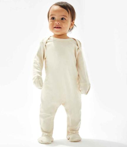 BabyBugz Baby Organic Sleepsuit with Mitts